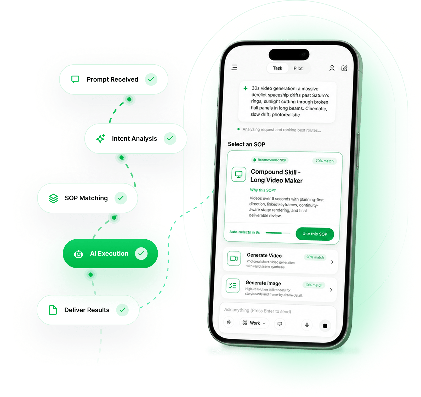 DAPPOS Selection app preview